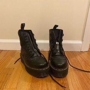 Dr Martens Sinclair Leather Platform Women Size 8